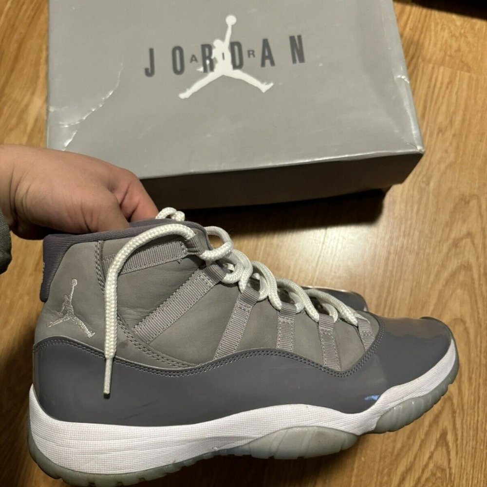 Jordan 11 Retro High Cool Grey-With Box-Clean